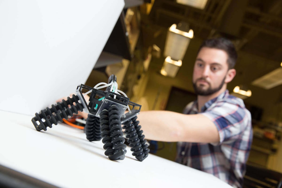 3d printed soft body robot