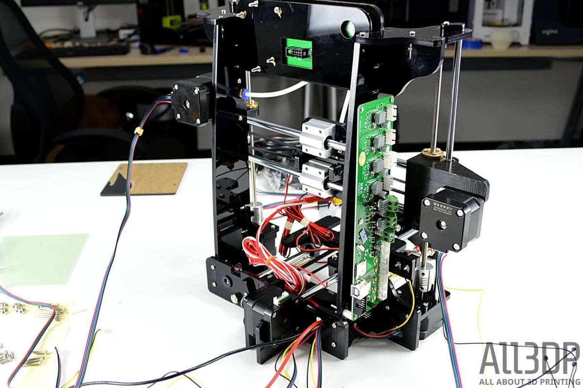 how to build a cheap DIY 3D printer kit
