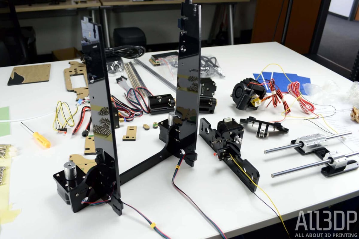 how to build a cheap DIY 3D printer kit