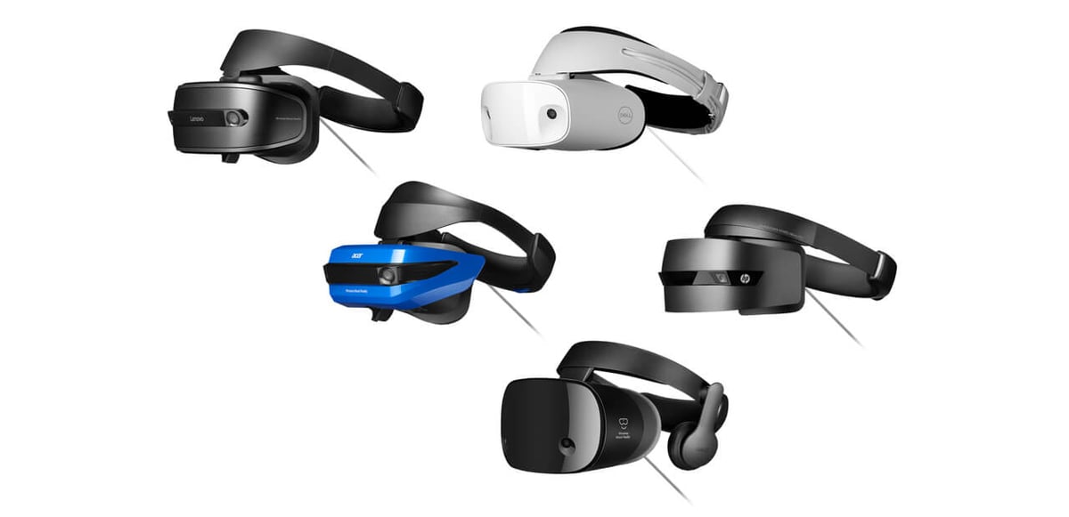 Windows Mixed Reality headsets