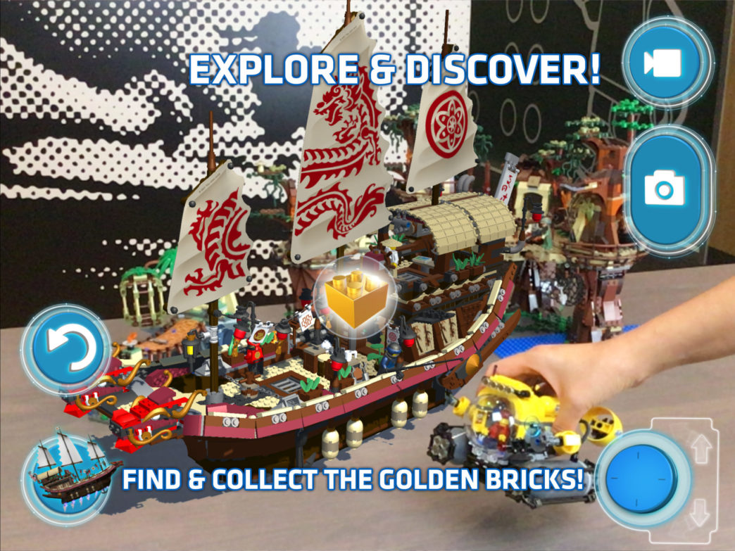 Go on an adventure with Sails flutter to life thanks to Lego AR-Studio
