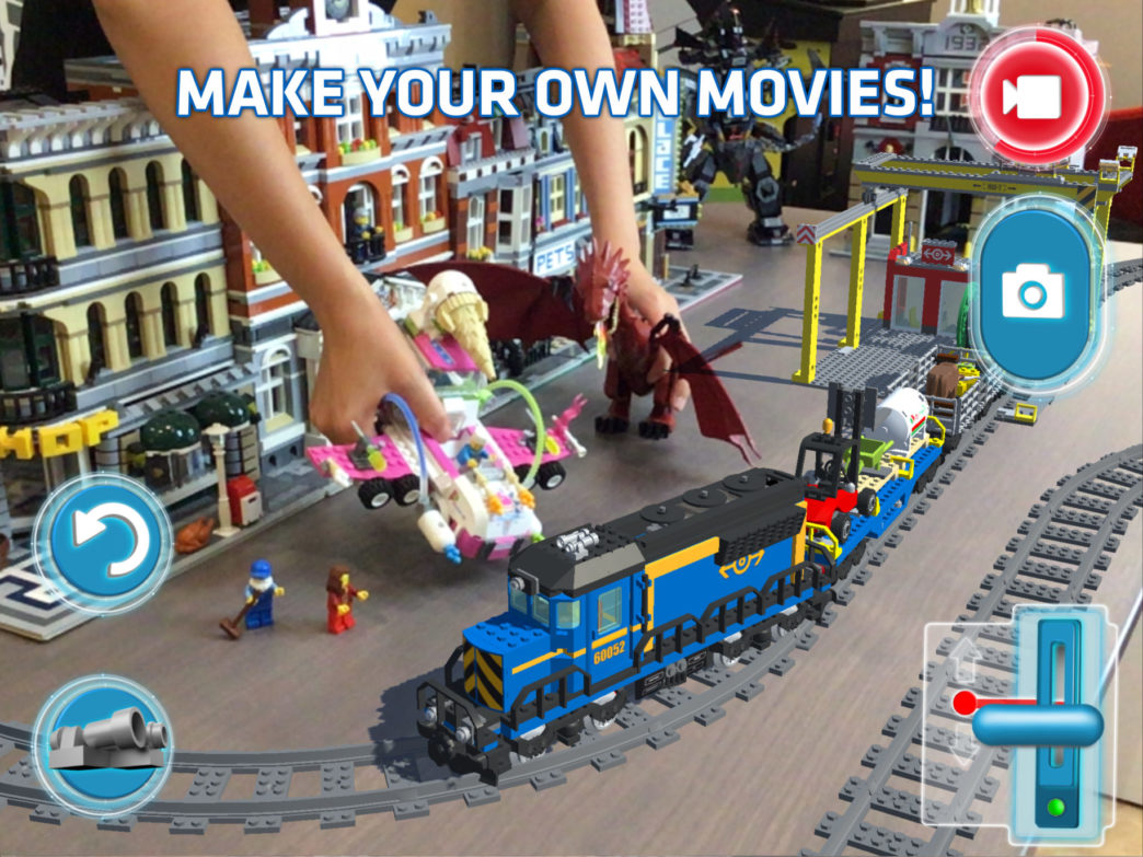 Make your own mini-film with Lego AR-Studio