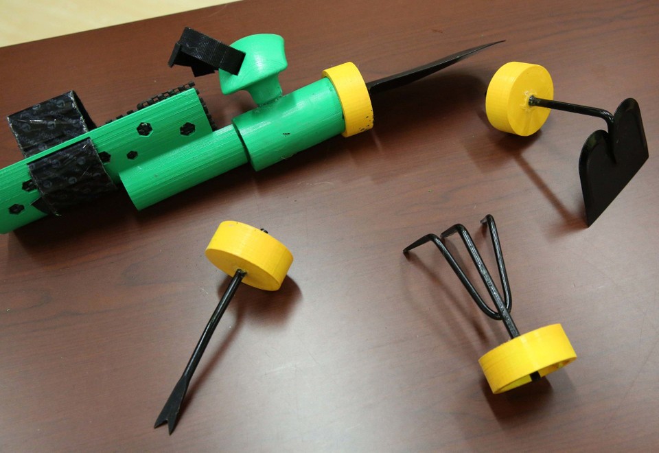 Another assistive tool, the Garden Buddy, designed by Chris Weirsma