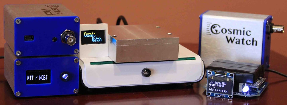 Cosmic Watch muon particle detector
