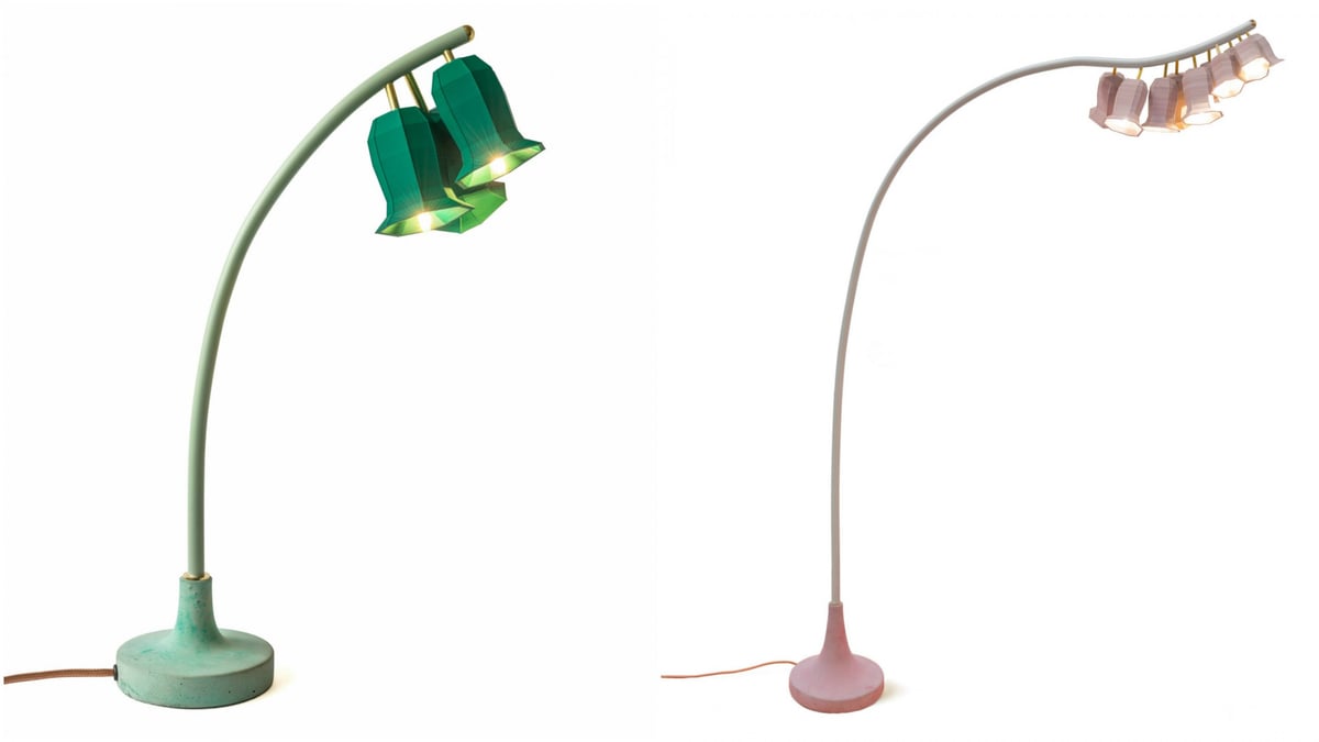 More of van Eijk's foxglove lamps
