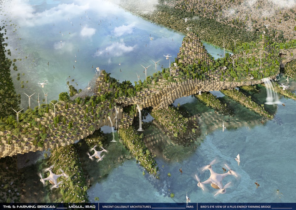 Vincent Callebaut Architects Mosul 