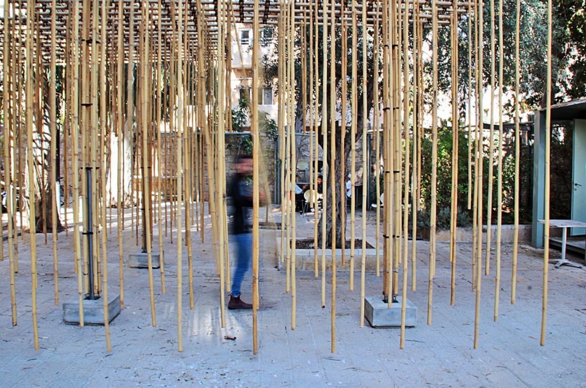3d printed parts for Bamboo Pavilion