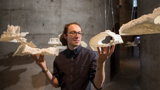 3D printed caves art Auckland