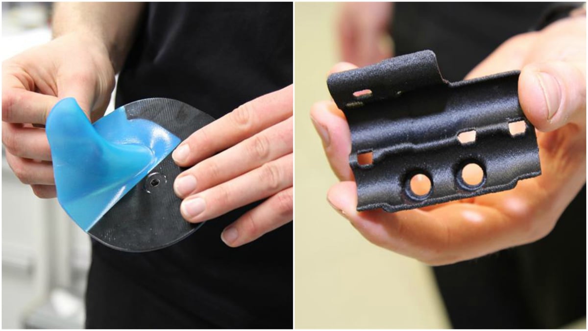 McLaren prints last minute parts on their trackside 3D printer