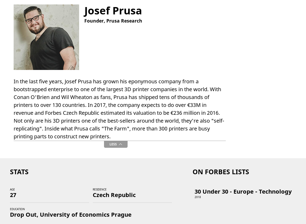 prusa forbes