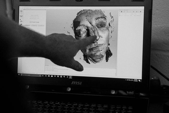 NYU face donor 3d printed mask