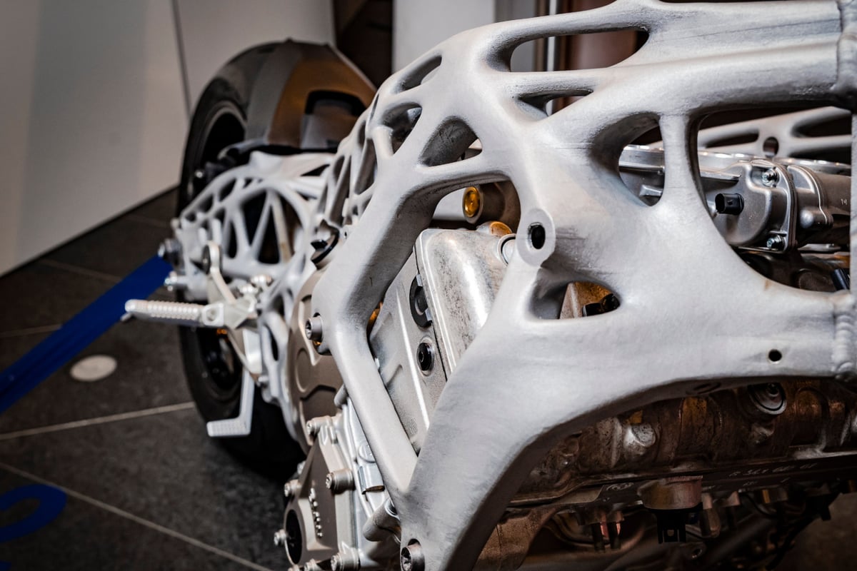 3D printed motorcycle 