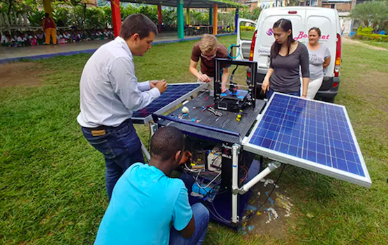 Solar Powered Printer