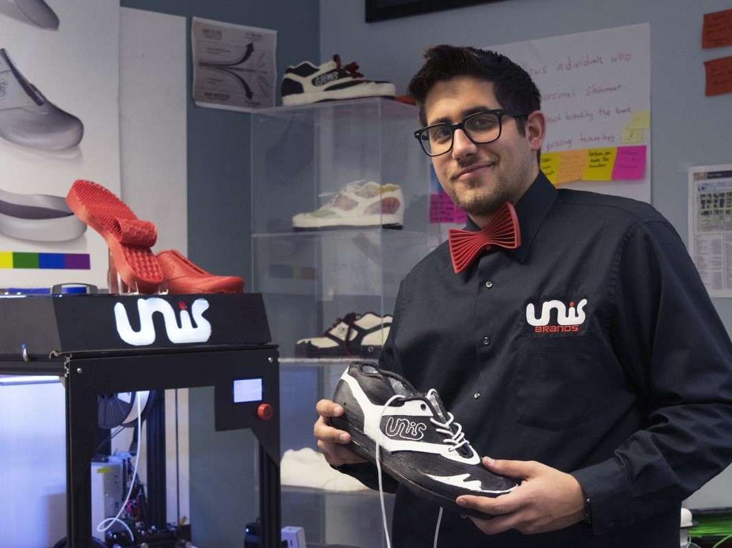 Nicholas and his UnisBrands collection