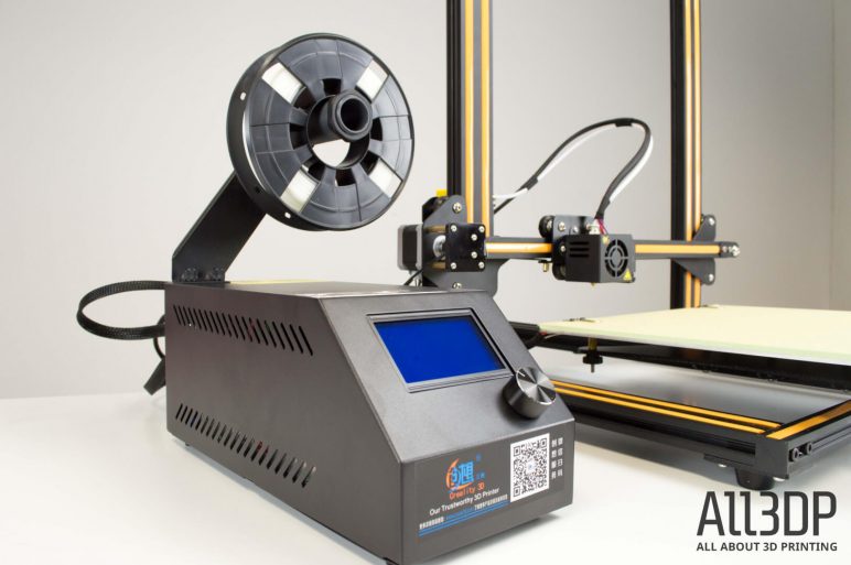 The assembled CR-10.