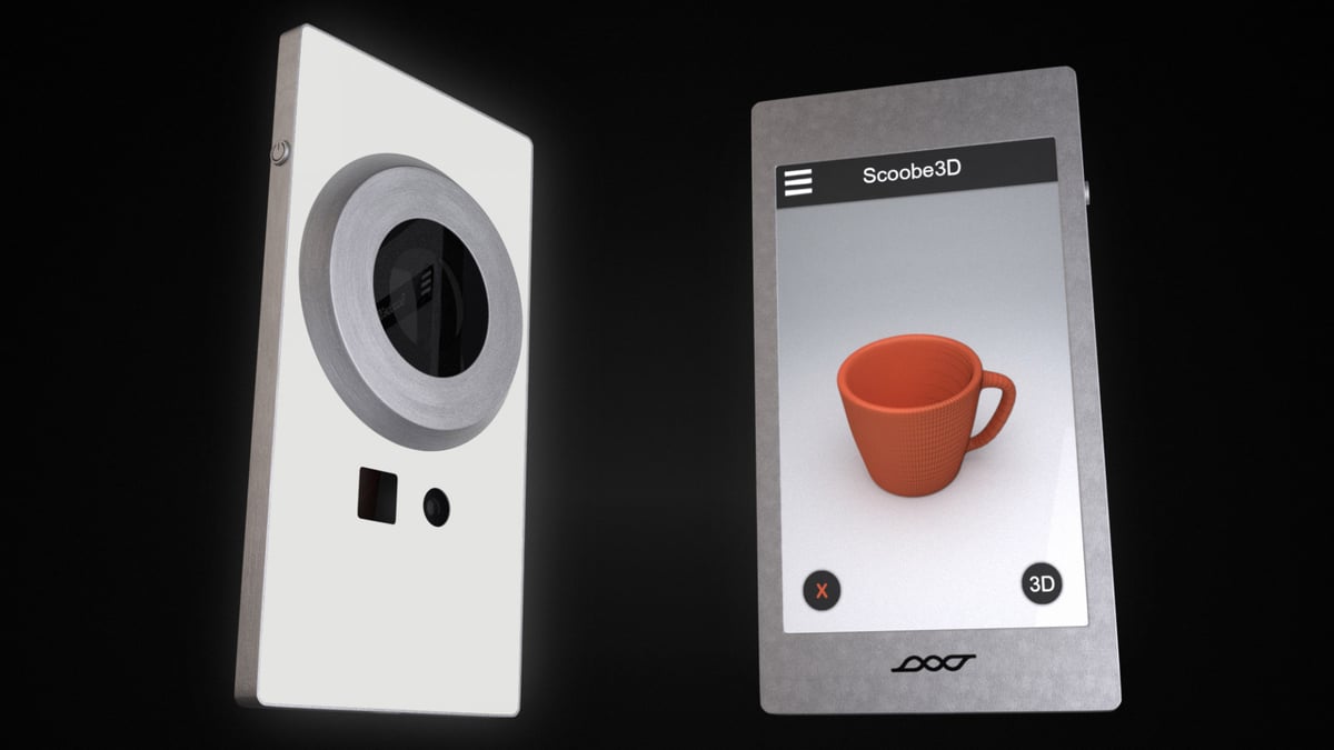 Scoobe3D handheld 3D scanner