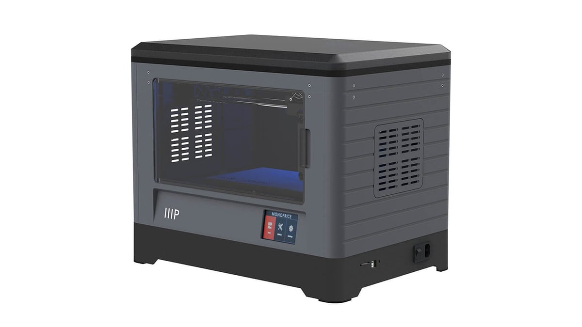 Monoprice MP Fully Enclosed Dual Extruder v3D Printer