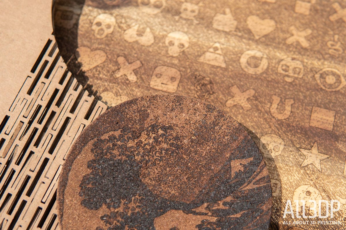 ZMorph VX laser engraving