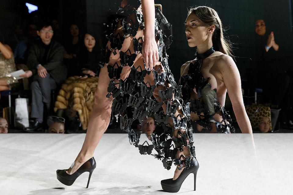 3D printing in luxury fashion.