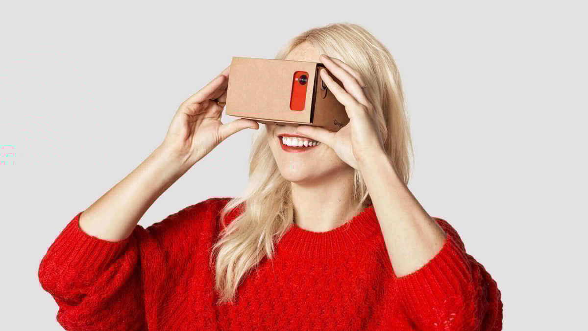 VR roller coaster google cardboard