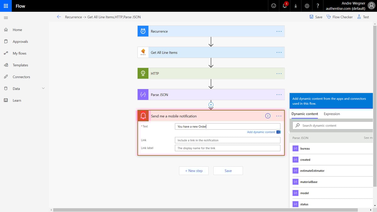 Microsoft Flow