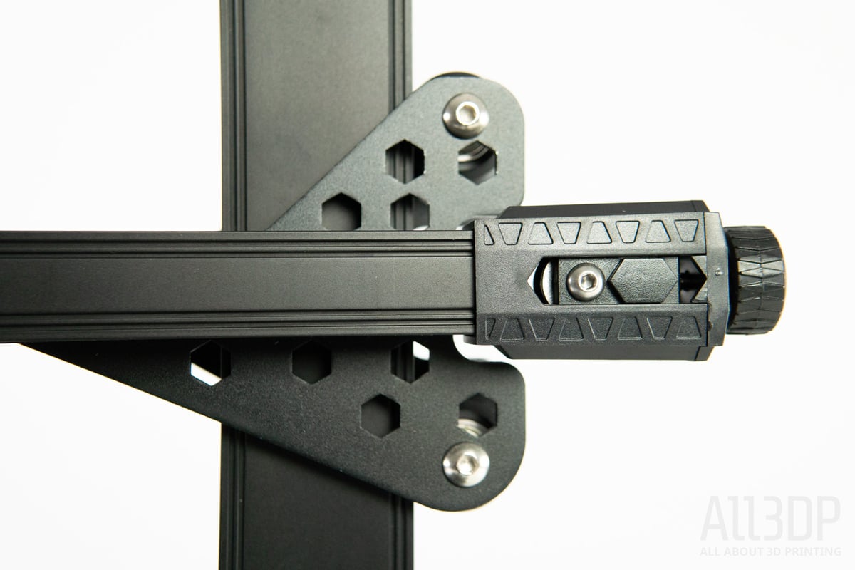 Der stylische Rahmen des CR-6 SE mit Riemenspanner