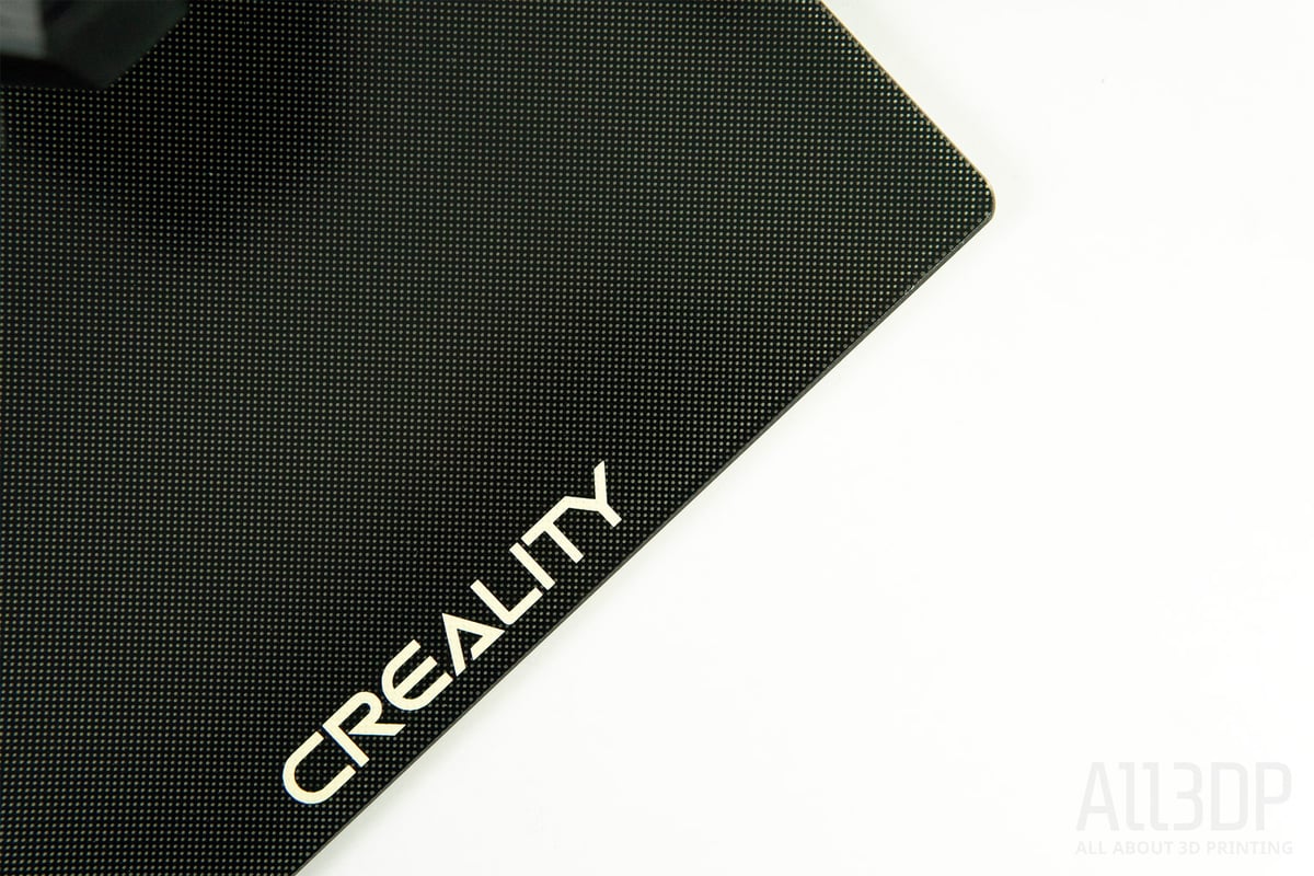 Druckbett des Creality CR-6 SE