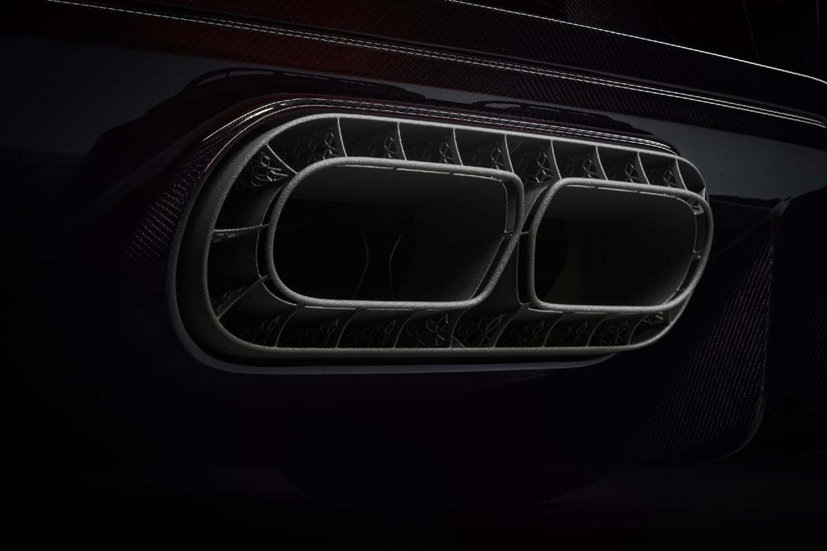 Bugatti Chiron Pur Sport Exhaust