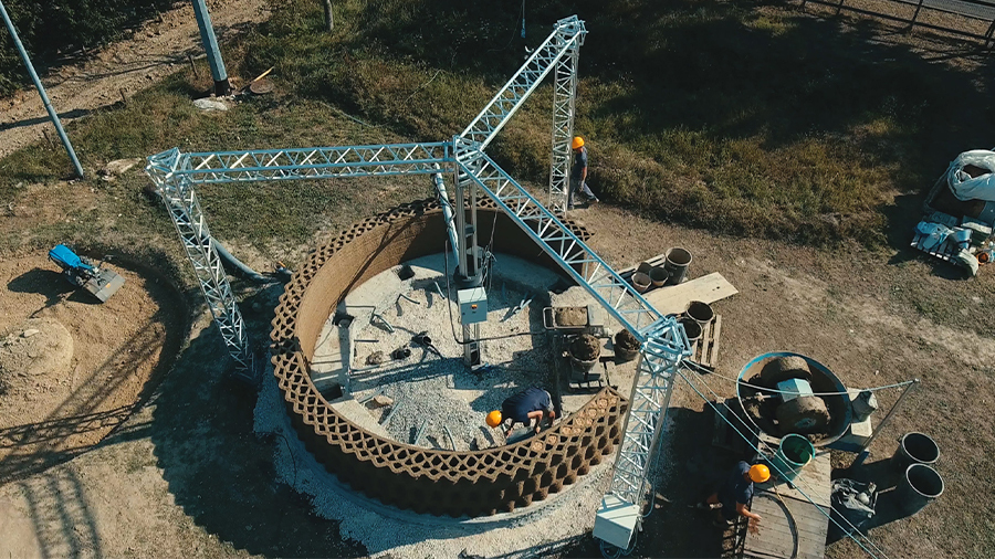 The influence of local climate needs to be considered in a construction 3D printing project
