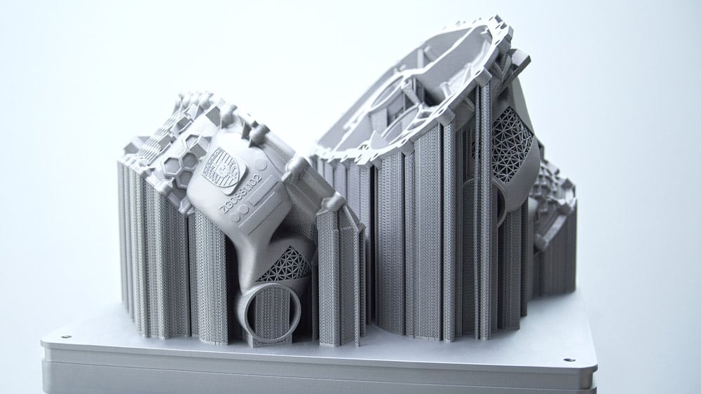 Porsche e-drive housing