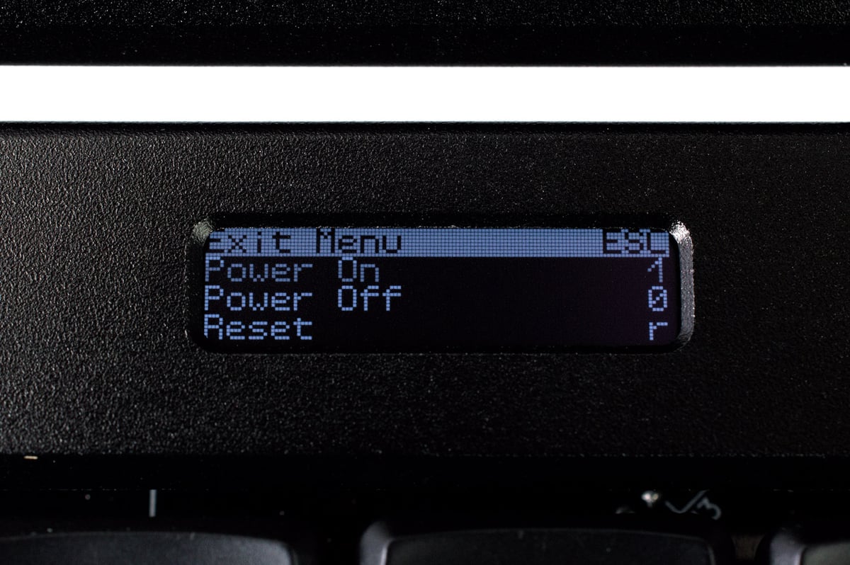 MNT Reform system OLED readout
