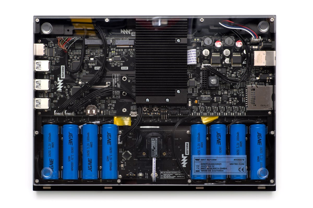 MNT Reform underside