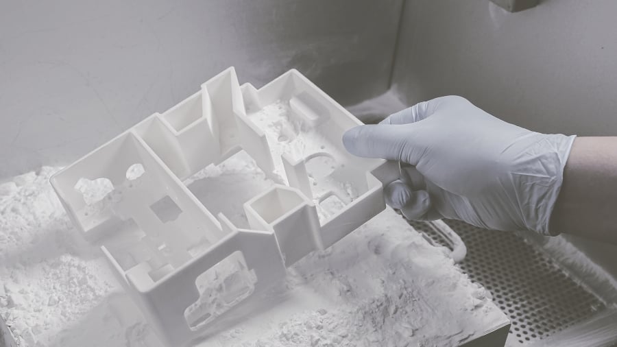 Fine polymer powders for selective laser sintering processes