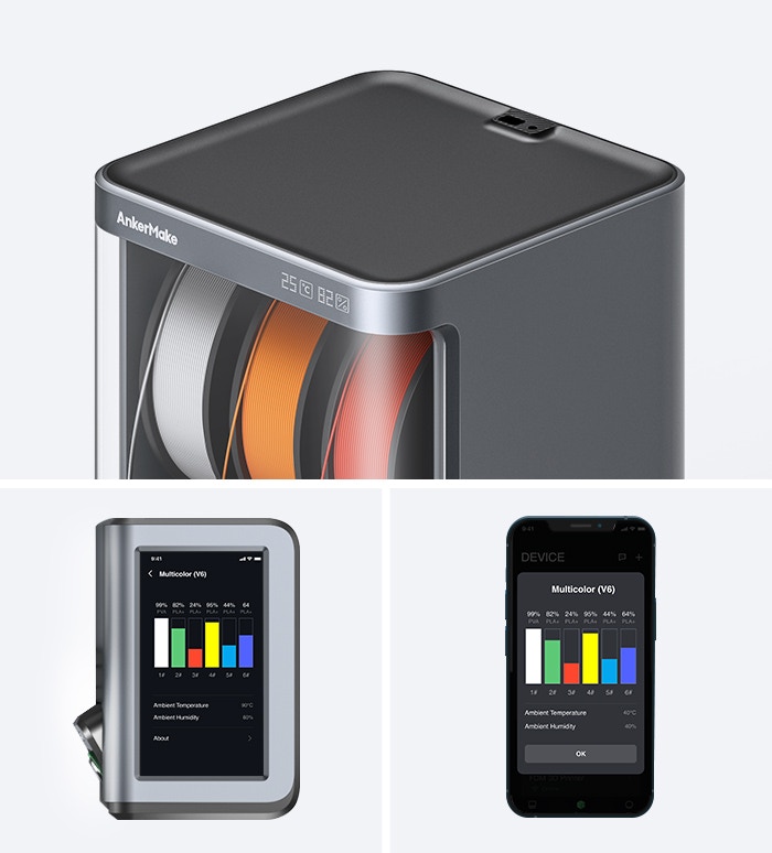 AnkerMake V6 Color Engine and display options