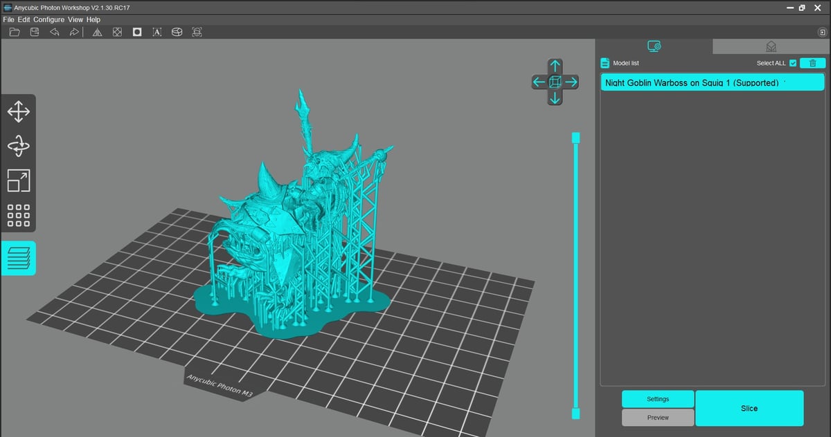 anycubic photon workshop screnshot