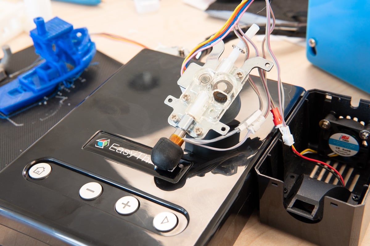 EasyThreed X1 hot end extruder