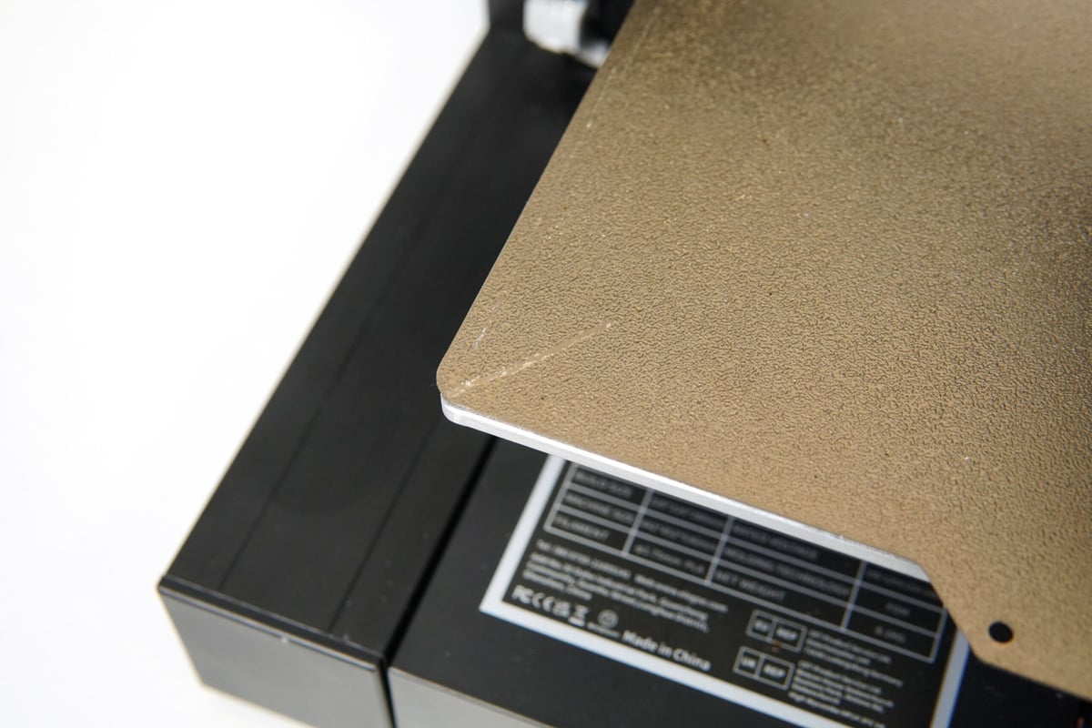 Elegoo Neptune 3 PEI panel scratched by nozzle