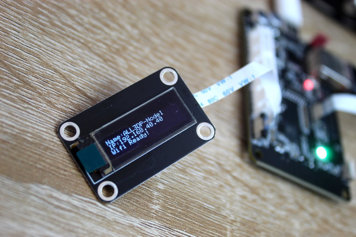 Fiberpunk Node OLED display