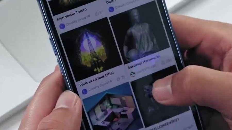 Creality Cloud App repository of 3D printable models