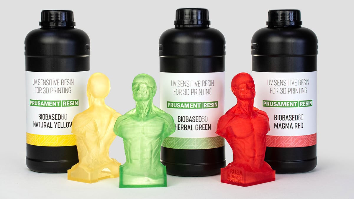 original prusa biobased resins