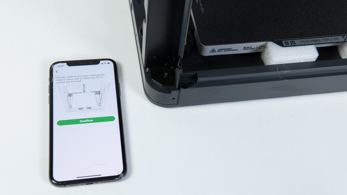 Bambu Lab smartphone set up