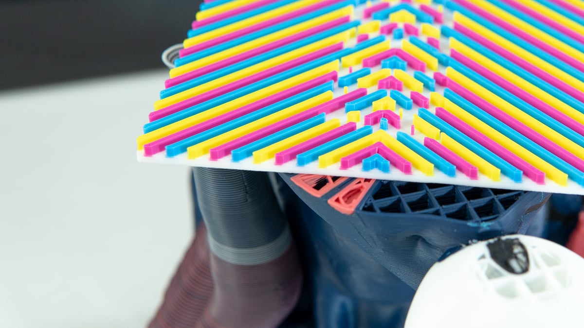 Multicolor 3D print