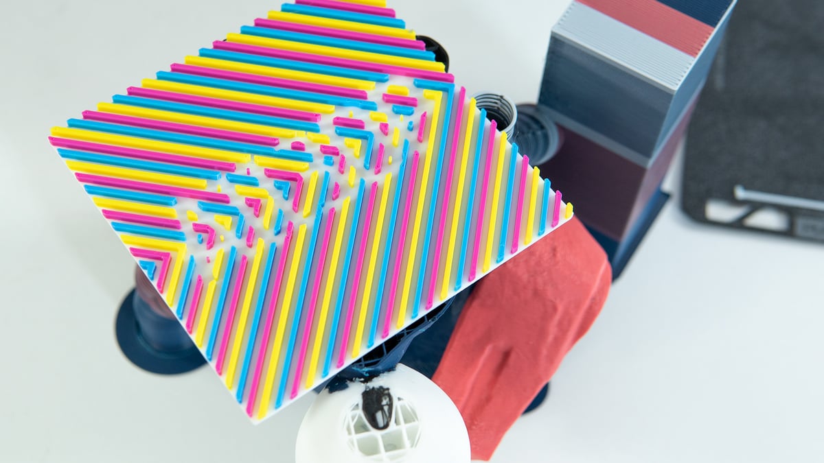 Multicolor 3D print