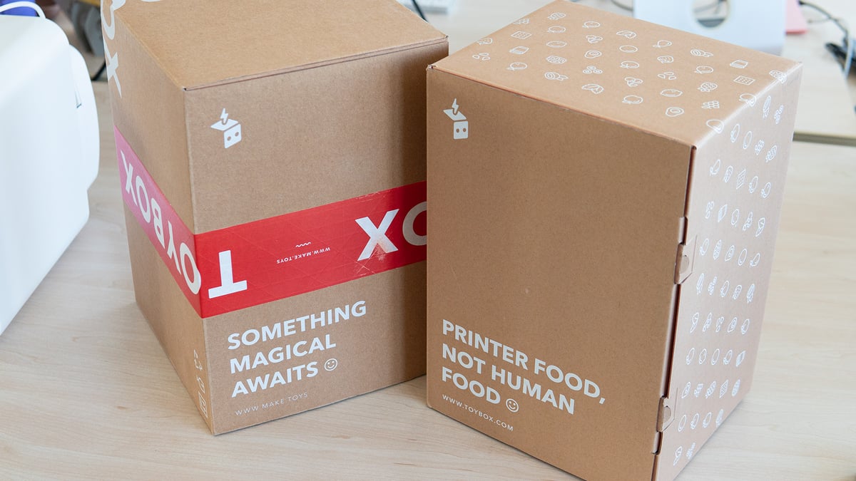 ToyBox 3D printer unboxing