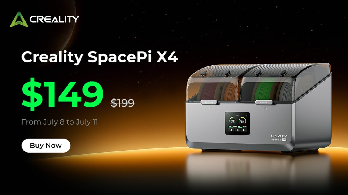 creality space pi x4 advert