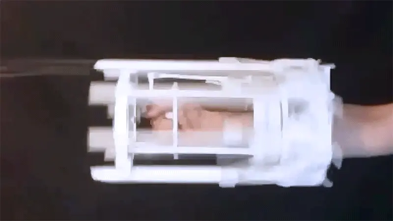 3D Printable Rubber Band Gatling Gun (Image: Matthew Davis)