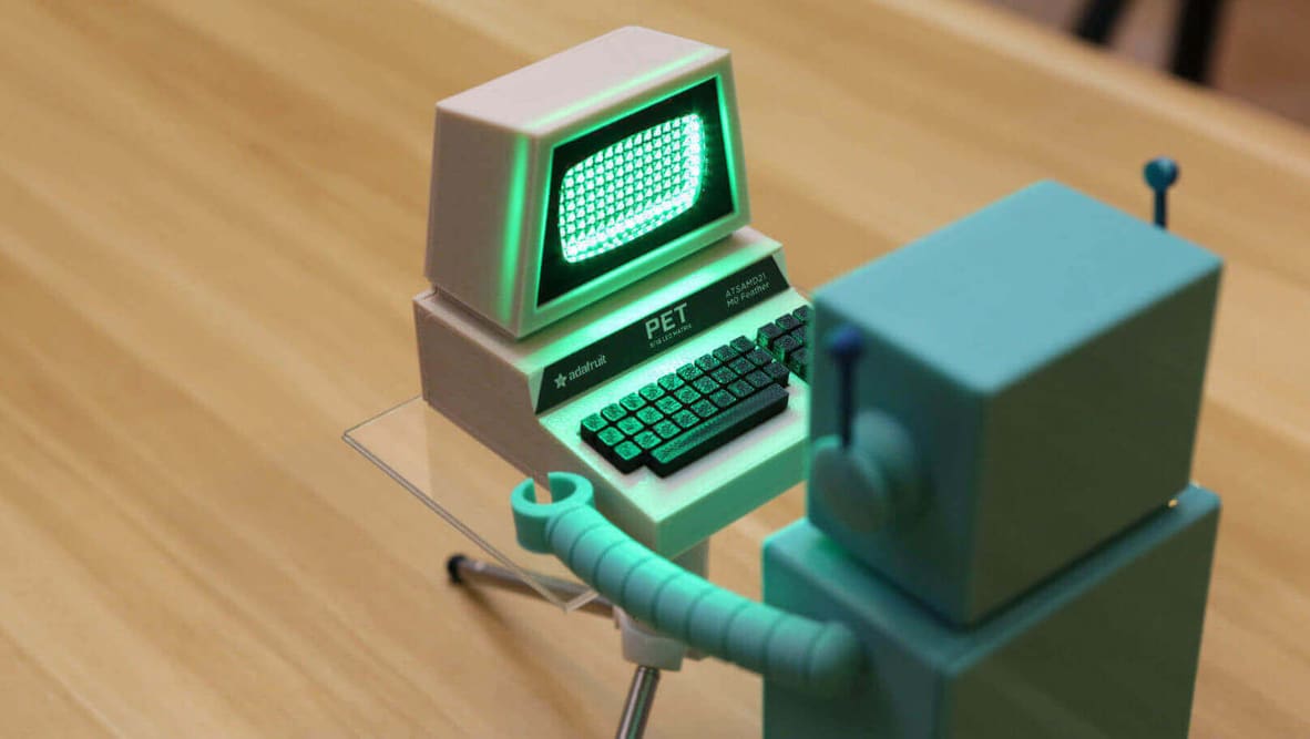 Featured image of 3D Print a Mini Commodore PET with A Working LED Screen