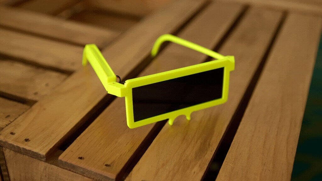 Featured image of Retrotastic 3D Printed Electronic Sunglasses from Adafruit
