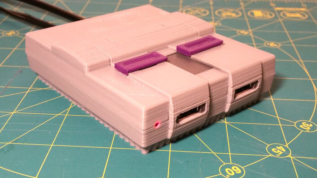 Featured image of How to 3D Print a Super Nintendo Mini with RetroPie and Raspberry Pi Zero