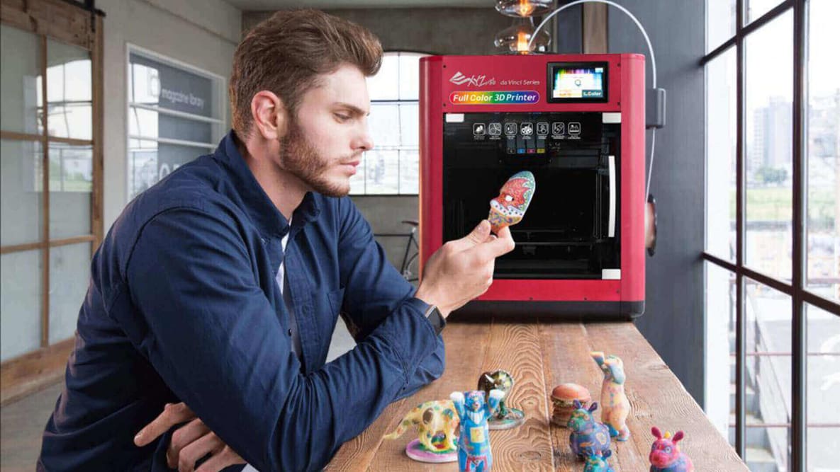 Featured image of XYZprinting Unveils Full-Color Desktop 3D Printer For $3,000
